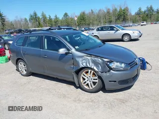 2010 Volkswagen Jetta SportWagen TDI with VIN 3VWTL7AJ7AM704602, listed as a IAAI auction lot 42119650 with 185,761 mi miles. Bid and sale history available at carsss.com. Image 1.
