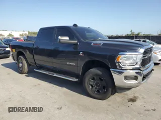 2021 Ram 2500 Big Horn with VIN 3C6UR5DL3MG523160, listed as a Copart auction lot 54698475 with 88,983 mi miles and Salvage title. Bid and sale history available at DreamBid. Image 4.