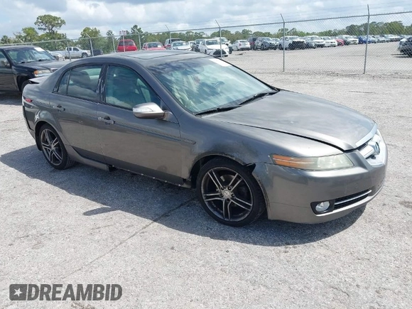 2008 Acura TL with VIN 19UUA66208A049992, listed as a IAAI auction lot 41976598 with 1 mi miles. Bid and sale history available at carsss.com. Image 1.