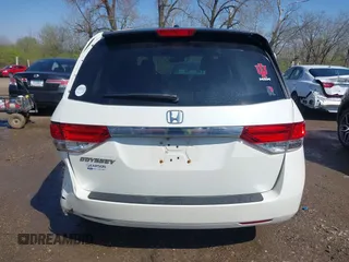 2016 Honda Odyssey EX-L with VIN 5FNRL5H68GB160563, listed as a IAAI auction lot 41962881 with 121,429 mi miles. Bid and sale history available at carsss.com. Image 17.