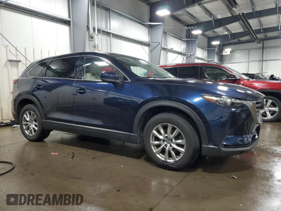 2017 Mazda CX-9 Touring with VIN JM3TCBCY2H0142256, listed as a Copart auction lot 72607704 with 79,875 mi miles and Salvage Title. Bid and sale history available at carsss.com. Image 4.