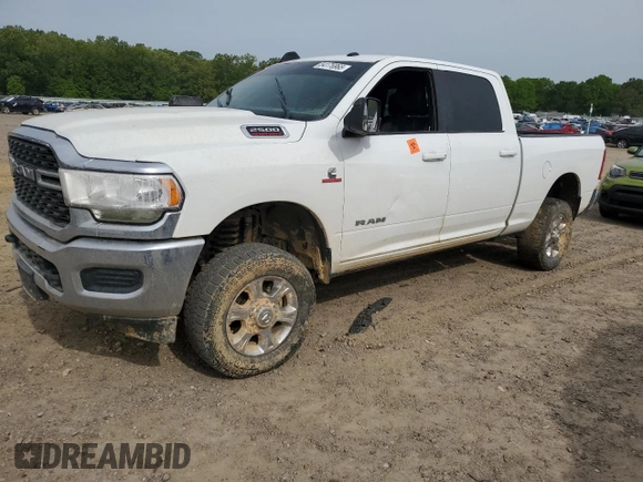 2022 Ram 2500 Big Horn with VIN 3C6UR5DL6NG254878, listed as a Copart auction lot 54176965 with Not provided miles and Salvage title. Bid and sale history available at DreamBid. Image 1.
