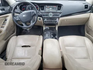 2014 Kia Cadenza Premium with VIN KNALN4D75E5145832, listed as a Copart auction lot 47038625 with 120,013 mi miles and Salvage Title. Bid and sale history available at carsss.com. Image 8.
