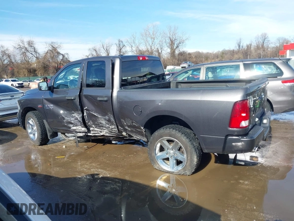 2018 Ram 1500 Tradesman with VIN 1C6RR7FT2JS208952, listed as a IAAI auction lot 41571537 with 116,709 mi miles and . Bid and sale history available at DreamBid. Image 13.
