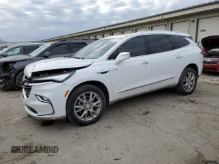 2022 Buick Enclave Essence with VIN 5GAERBKW1NJ104427, listed as a Copart auction lot 85751864 with 42,373 mi miles and Salvage Title. Bid and sale history available at carsss.com. Image 1.