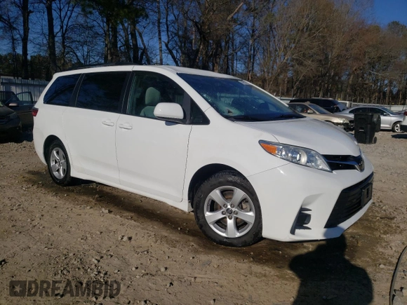 2019 Toyota Sienna LE Auto Access Seat with VIN 5TDKZ3DC8KS017441, listed as a Copart auction lot 46827085 with 61,948 mi miles and Salvage Title. Bid and sale history available at DreamBid. Image 4.
