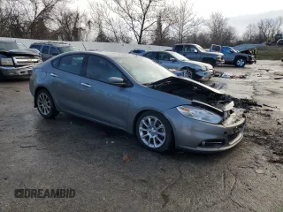 2013 Dodge Dart Limited with VIN 1C3CDFCA1DD241853, listed as a Copart auction lot 84923784 with 166,370 mi miles and Salvage title. Bid and sale history available at DreamBid. Image 4.