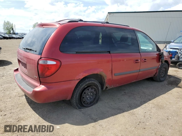 2007 Dodge Grand Caravan SE with VIN 1D4GP24R17B233725, listed as a Copart auction lot 58557245 with 306,473 mi miles and Salvage title. Bid and sale history available at DreamBid. Image 3.