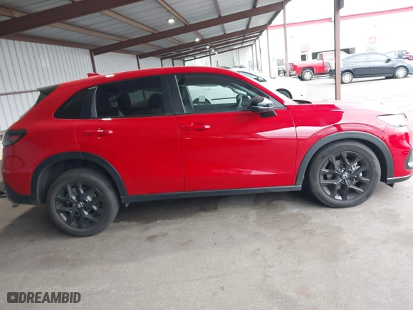 2025 Honda HR-V Sport with VIN 3CZRZ2H52SM756190, listed as a IAAI auction lot 41765605 with 1,849 mi miles. Bid and sale history available at carsss.com. Image 13.