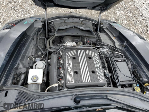 2019 Chevrolet Corvette Z06 2LZ with VIN 1G1YS2D60K5601396, listed as a Copart auction lot 50212764 with 11,794 mi miles and Salvage Title. Bid and sale history available at carsss.com. Image 11.