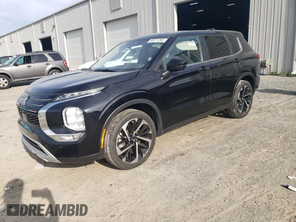 2022 Mitsubishi Outlander SE with VIN JA4J3UA84NZ032776, listed as a Copart auction lot 60277295 with 80,035 mi miles and Salvage title. Bid and sale history available at DreamBid. Image 1.