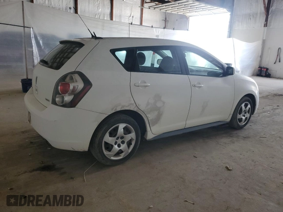 2009 Pontiac Vibe 1SA with VIN 5Y2SP67899Z446417, listed as a Copart auction lot 51152885 with 233,718 mi miles and Clean title. Bid and sale history available at DreamBid. Image 3.
