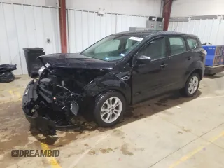 2017 Ford Escape S with VIN 1FMCU0F71HUB79607, listed as a Copart auction lot 85602464 with 132,257 mi miles and Salvage title. Bid and sale history available at DreamBid. Image 1.