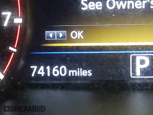 2017 Nissan Maxima SV with VIN 1N4AA6AP6HC451921, listed as a IAAI auction lot 41384995 with 74,160 mi miles and . Bid and sale history available at DreamBid. Image 16.