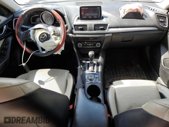 2015 Mazda 3 S Grand Touring with VIN JM1BM1M31F1268906, listed as a Copart auction lot 51821515 with 111,662 mi miles and Salvage title. Bid and sale history available at DreamBid. Image 8.