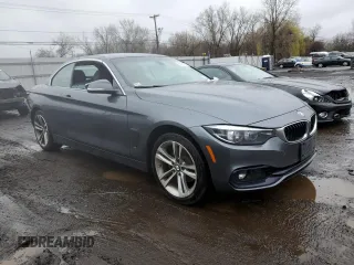 2018 BMW 4 Series 430i xDrive with VIN WBA4Z3C51JEC47788, listed as a Copart auction lot 50137095 with 80,447 mi miles and Salvage Title. Bid and sale history available at DreamBid. Image 4.