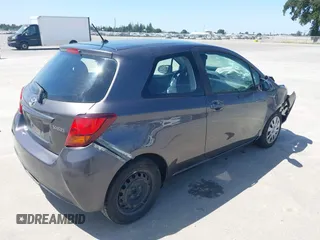 2015 Toyota Yaris L with VIN VNKJTUD33FA053390, listed as a IAAI auction lot 42100665 with 207,939 mi miles and . Bid and sale history available at carsss.com. Image 4.