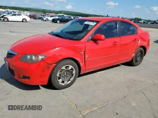 2007 Mazda 3 i Touring with VIN JM1BK12F371718303, listed as a Copart auction lot 54241175 with 197,175 mi miles and Salvage Title. Bid and sale history available at DreamBid. Image 1.