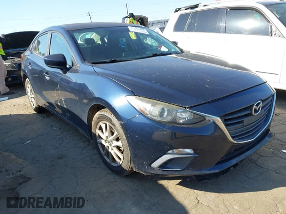 2016 Mazda Mazda3 i Sport with VIN 3MZBM1U72GM297738, listed as a IAAI auction lot 41779740 with 144,990 mi miles. Bid and sale history available at carsss.com. Image 1.