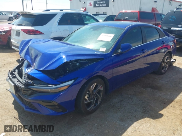 2024 Hyundai Elantra SEL z VIN KMHLS4DG3RU727771, wystawiony jako IAAI lot #42491600 z przebiegiem 5 510 mil mil oraz . Historia ofert i sprzedaży dostępna na DreamBid. Obrazek 19.