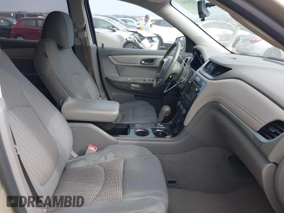 2015 Chevrolet Traverse LT with VIN 1GNKVGKD1FJ295946, listed as a IAAI auction lot 41519933 with 156,997 mi miles and . Bid and sale history available at DreamBid. Image 5.