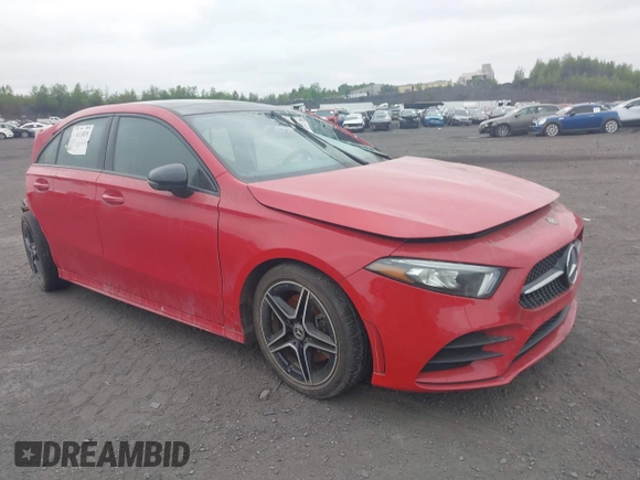 2019 Mercedes-Benz A 220 with VIN WDD3G4FB3KW023741, listed as a IAAI auction lot 41613835 with 70,562 mi miles and . Bid and sale history available at DreamBid. Image 1.