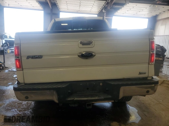 2010 Ford F-150 XL with VIN 1FTFW1EV2AFA49556, listed as a Copart auction lot 62286275 with 154,176 mi miles and Salvage title. Bid and sale history available at DreamBid. Image 6.