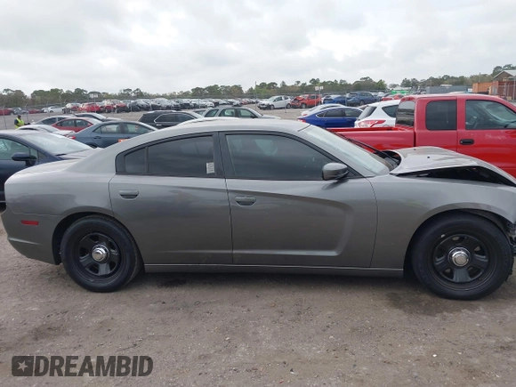 2012 Dodge Charger Police with VIN 2C3CDXAT9CH248013, listed as a IAAI auction lot 41728966 with 158,933 mi miles. Bid and sale history available at carsss.com. Image 13.