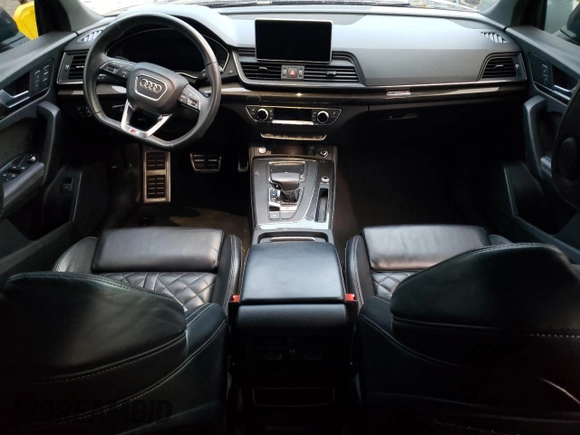 2020 Audi SQ5 Premium Plus with VIN WA1B4AFY6L2053207, listed as a Copart auction lot 82851853 with 50,085 mi miles and . Bid and sale history available at DreamBid. Image 8.