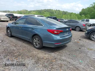 2017 Hyundai Sonata SE with VIN 5NPE24AFXHH587980, listed as a IAAI auction lot 41962264 with 103,239 mi miles. Bid and sale history available at carsss.com. Image 3.