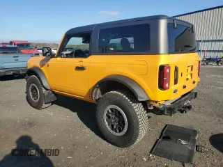 2022 Ford Bronco with VIN 1FMDE5CPXNLA84807, listed as a Copart auction lot 79506224 with 18,470 mi miles and Salvage title. Bid and sale history available at DreamBid. Image 2.