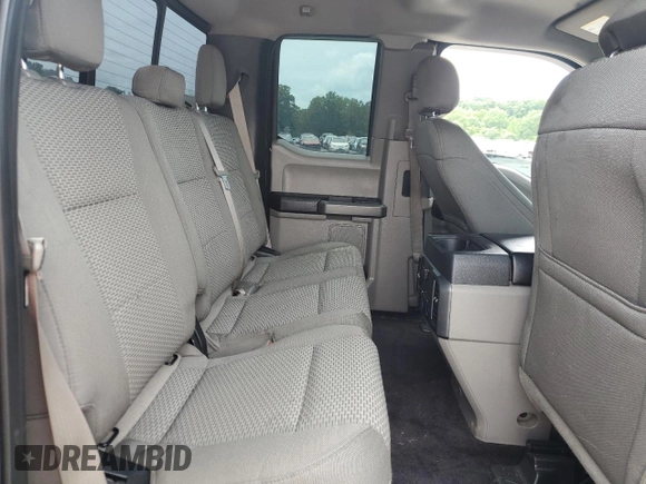 2017 Ford F-150 XL with VIN 1FTEX1EP8HFA43975, listed as a Copart auction lot 58847945 with 136,569 mi miles and Salvage title. Bid and sale history available at DreamBid. Image 10.