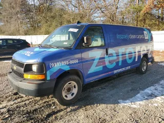 2016 Chevrolet Express Cargo Van with VIN 1GCZGHFG0G1245570, listed as a Copart auction lot 42110475 with 110,405 mi miles and Clean Title. Bid and sale history available at carsss.com. Image 1.