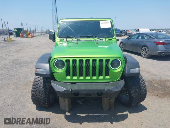 2018 Jeep Wrangler Sport with VIN 1C4GJXAG1JW271695, listed as a IAAI auction lot 42472603 with 105,460 mi miles and . Bid and sale history available at DreamBid. Image 13.