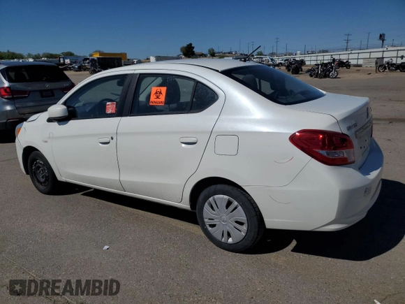 2017 Mitsubishi Mirage ES z VIN ML32F3FJ2HH003054, wystawiony jako Copart lot #55976015 z przebiegiem 80 489 mil mil oraz Szkody całkowita. Historia ofert i sprzedaży dostępna na DreamBid. Obrazek 2.
