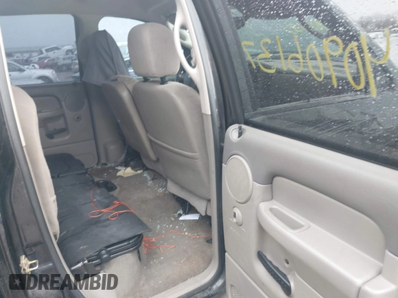 2005 Dodge 2500 SLT with VIN 3D7KS28C65G705441, listed as a IAAI auction lot 40906137 with 184,100 mi miles and . Bid and sale history available at DreamBid. Image 8.