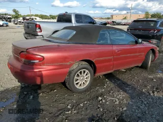 2000 Chrysler Sebring JXi z VIN 3C3EL55H3YT211480, wystawiony jako Copart lot #70532014 z przebiegiem 143 610 mil mil oraz Szkody całkowita. Historia ofert i sprzedaży dostępna na DreamBid. Obrazek 3.