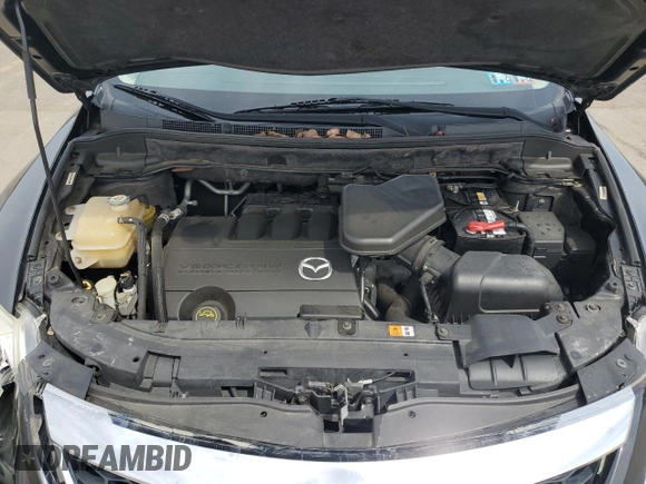 2011 Mazda CX-9 Sport with VIN JM3TB3BVXB0320390, listed as a Copart auction lot 53681995 with 125,829 mi miles and Salvage Title. Bid and sale history available at DreamBid. Image 12.