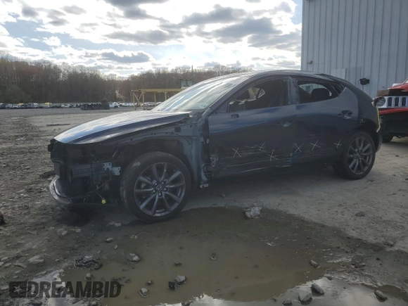 2020 Mazda 3 Preferred with VIN JM1BPBMM4L1159907, listed as a Copart auction lot 52510115 with 57,736 mi miles and Salvage Title. Bid and sale history available at DreamBid. Image 1.