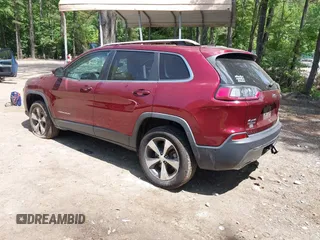 2020 Jeep Cherokee Limited with VIN 1C4PJMDN8LD602361, listed as a IAAI auction lot 42297391 with 34,170 mi miles and . Bid and sale history available at DreamBid. Image 3.