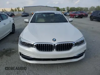 2018 BMW 5 Series 540i with VIN WBAJE5C53JG917921, listed as a Copart auction lot 54985805 with 75,307 mi miles and Salvage title. Bid and sale history available at DreamBid. Image 5.