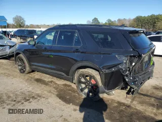 2024 Ford Explorer ST with VIN 1FM5K8GC9RGA19712, listed as a Copart auction lot 86124774 with 50,544 mi miles and Salvage Title. Bid and sale history available at carsss.com. Image 2.