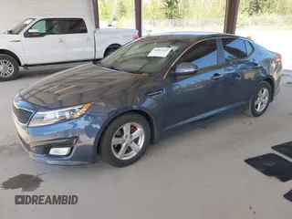 2015 Kia Optima LX with VIN KNAGM4A70F5592109, listed as a IAAI auction lot 42053533 with 159,401 mi miles. Bid and sale history available at carsss.com. Image 17.