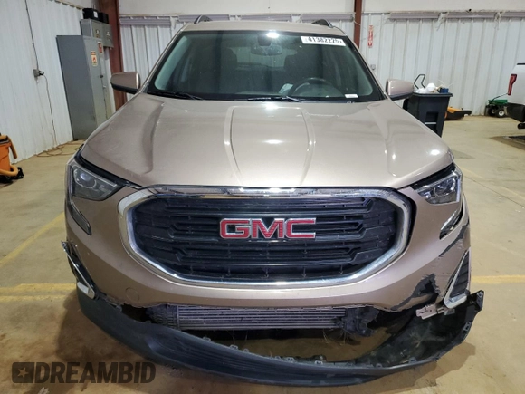 2018 GMC Terrain SLE with VIN 3GKALMEX5JL166435, listed as a Copart auction lot 41382225 with 115,746 mi miles and Salvage Title. Bid and sale history available at carsss.com. Image 5.