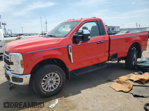 2024 Ford F-350 XL z VIN 1FTRF3BN6REC31663, wystawiony jako Copart lot #60528415 z przebiegiem 57 410 mil mil oraz Szkoda całkowita • Salvage title. Historia ofert i sprzedaży dostępna na DreamBid. Obrazek 1.