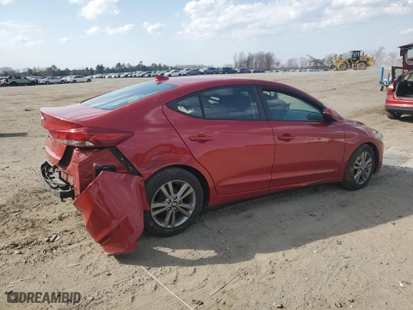 2017 Hyundai Elantra SE with VIN 5NPD84LF5HH086065, listed as a Copart auction lot 50012515 with 120,659 mi miles and Salvage Title. Bid and sale history available at carsss.com. Image 3.
