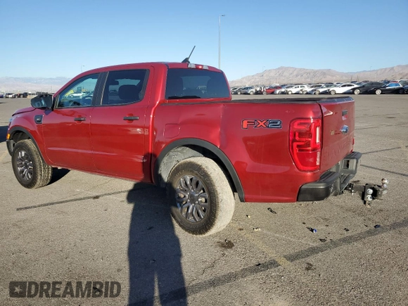 2021 Ford Ranger XL with VIN 1FTER4EH5MLD23952, listed as a Copart auction lot 73545974 with 44,713 mi miles and Salvage Title. Bid and sale history available at carsss.com. Image 2.