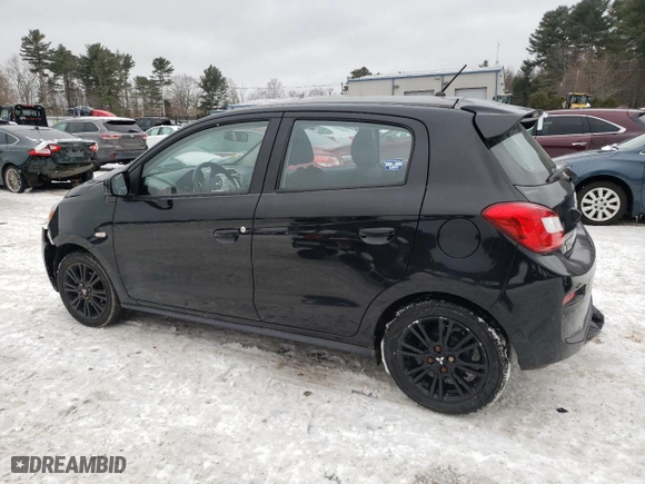 2019 Mitsubishi Mirage GT with VIN ML32A5HJ6KH009311, listed as a Copart auction lot 44762485 with 53048 miles and Salvage Title. Bid and sale history available at carsss.com. Image 2.