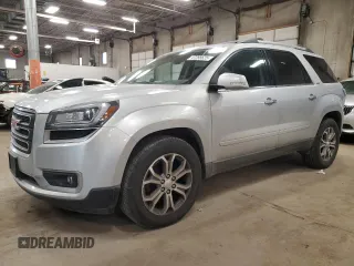 2015 GMC Acadia SLT with VIN 1GKKVRKD8FJ333715, listed as a Copart auction lot 47288625 with 160,308 mi miles and Salvage Title. Bid and sale history available at carsss.com. Image 1.