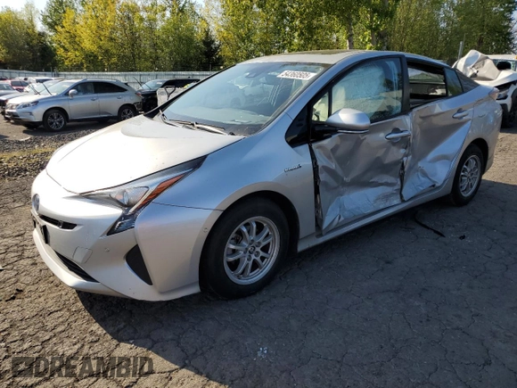 2017 Toyota Prius Two z VIN JTDKARFU0H3036902, wystawiony jako Copart lot #54360505 z przebiegiem 53 077 mil mil oraz Szkoda całkowita • Salvage title. Historia ofert i sprzedaży dostępna na DreamBid. Obrazek 1.
